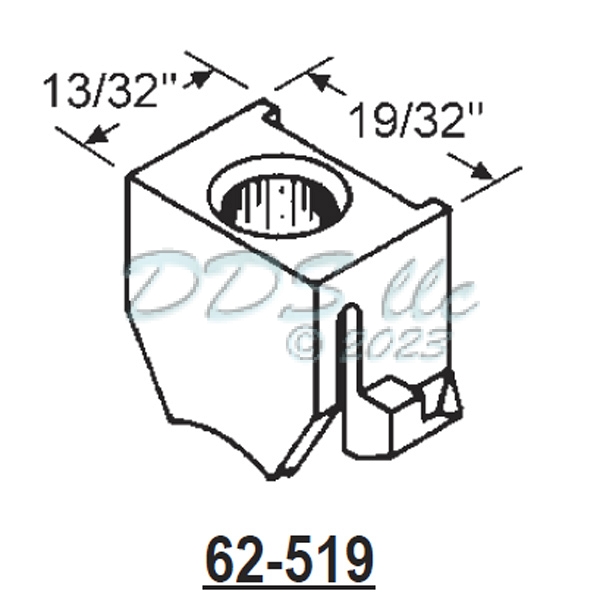 62 Series Pivot Retainer 62-519 1