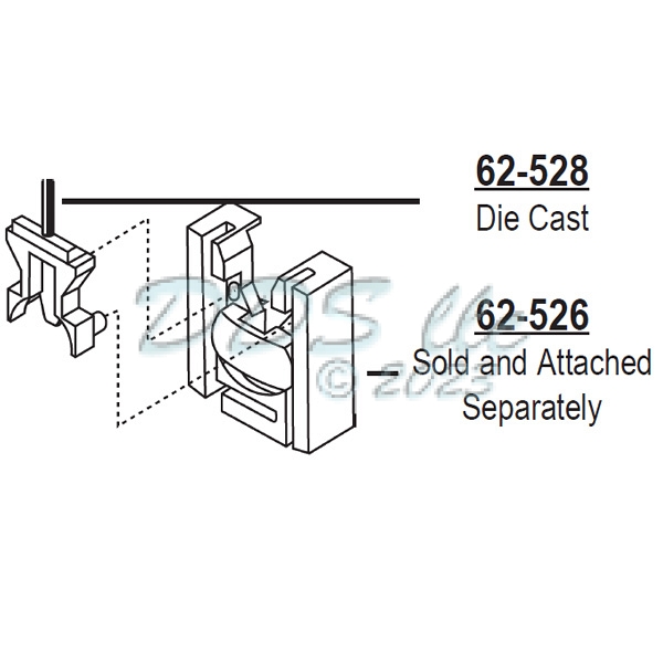 62 Series Locking Terminal 62-526 1
