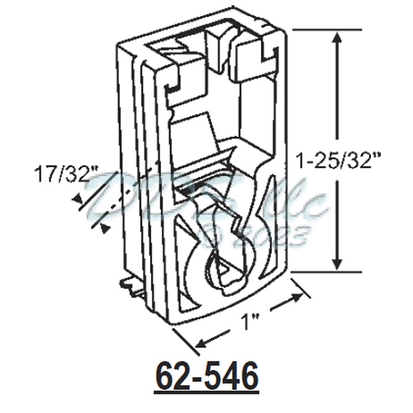 Pivot Lock Shoe 62-546 1