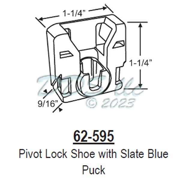 Pivot Lock Shoe 62-595 1