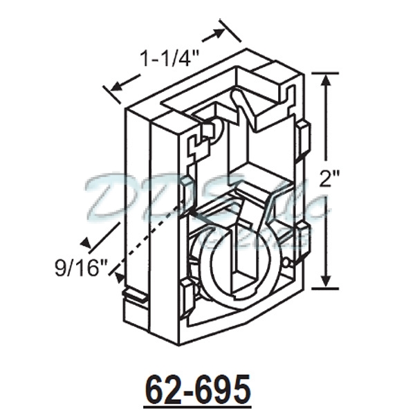 Pivot Lock Shoe 62-695 1