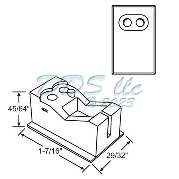 62 Series Balance Stop 62-708W 1