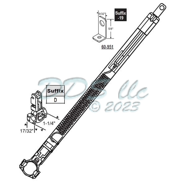 62-716 Inverted Channel Balance 62-716-28C-19D 1
