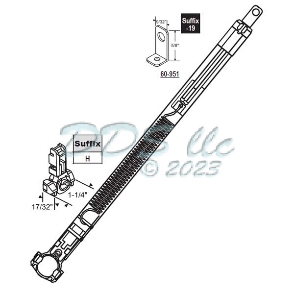62-716 Inverted Channel Balance 62-716-26D-19H 1