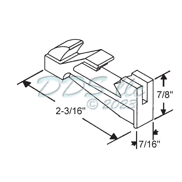 62 Series End Bracket 62W-500 1