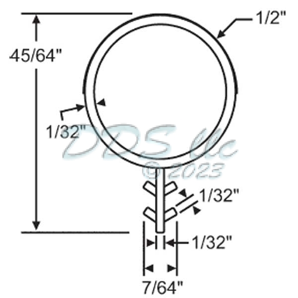 Weather Seal 63-288B 1