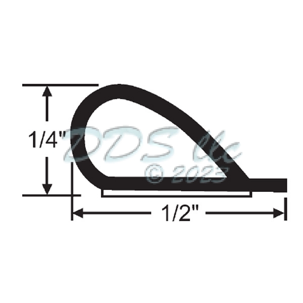 Weatherstrip 63-374B-17 1