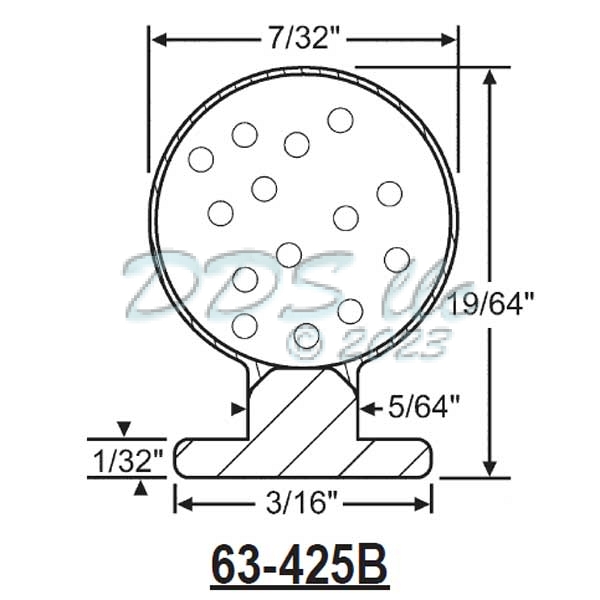 Weather Stripping 63-425B 1