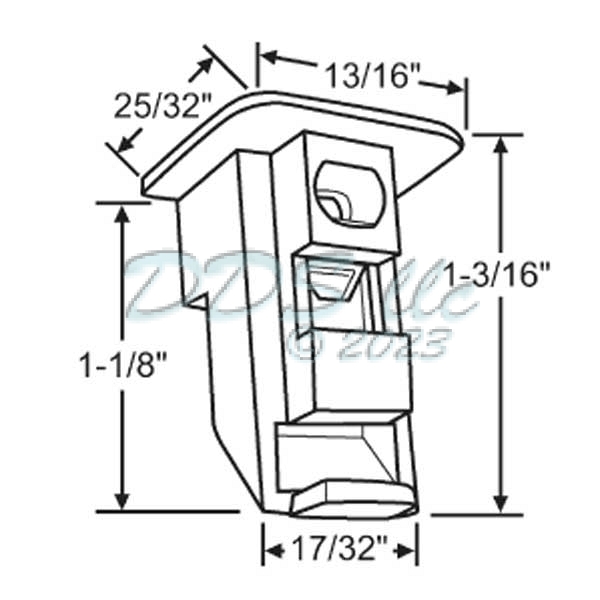 Sash Guide 64-601b 1