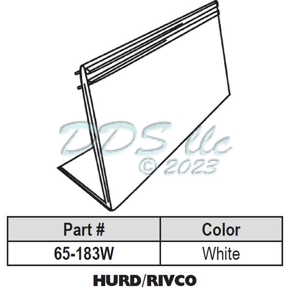 Snap In Vinyl Glazing Bead 65-183W 1