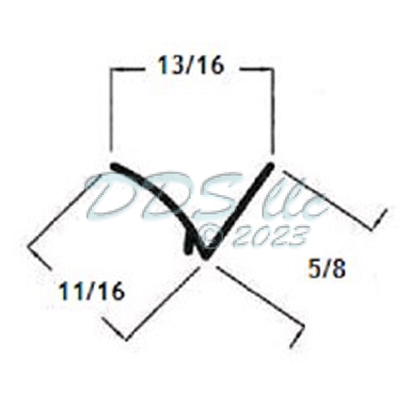 Snap In Glazing Bead 65-190W 1
