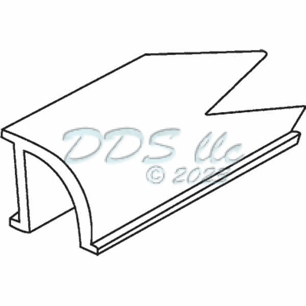 Vinyl Glazing Bead 65-25 1