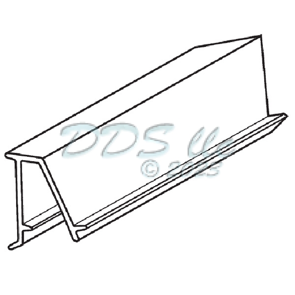 Vinyl Glazing Bead 65-253W 1