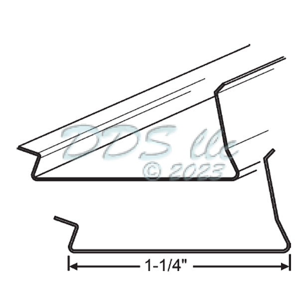 Metal Glazing Bead 65-491 1