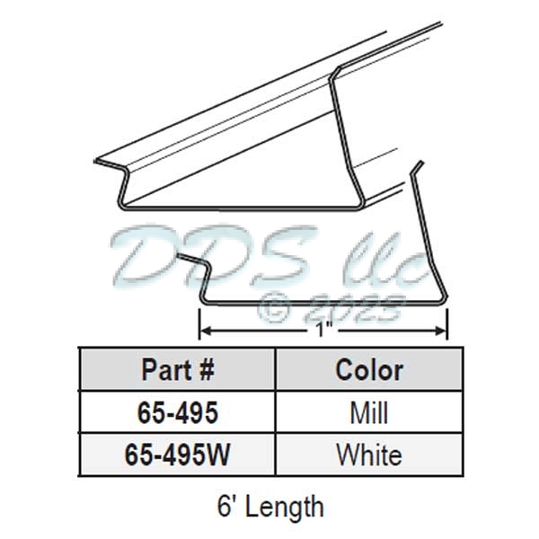 Metal Glazing Bead 65-495 1