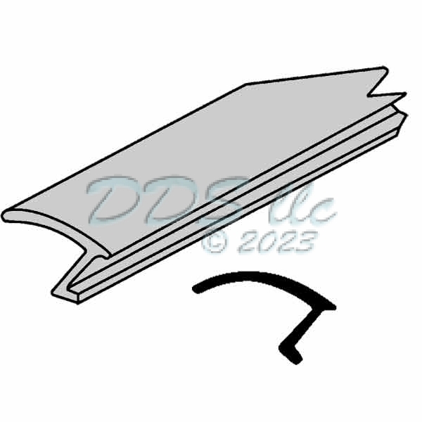 Vinyl Glazing Bead 65-5 1