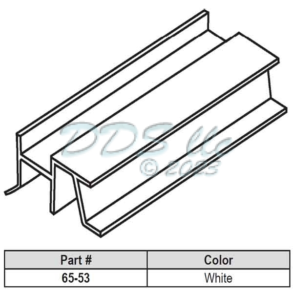 Snap In Vinyl Glazing Bead 65-53 1