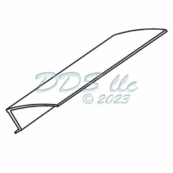 Vinyl Glazing Bead 65-61 1