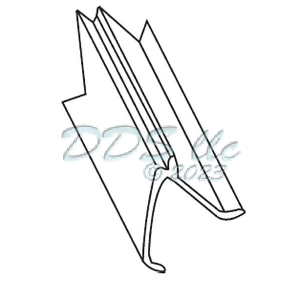 Vinyl Glazing Bead 65-69W 1