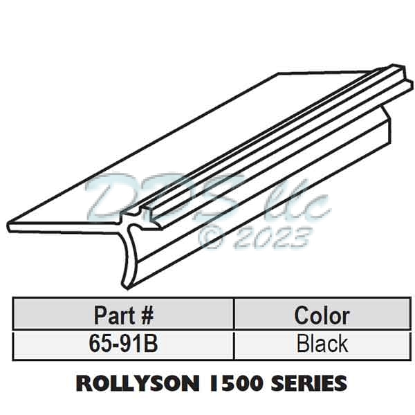 Snap In Vinyl Glazing Bead 65-91B 1