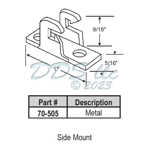 Metal Bracket 70-505 1