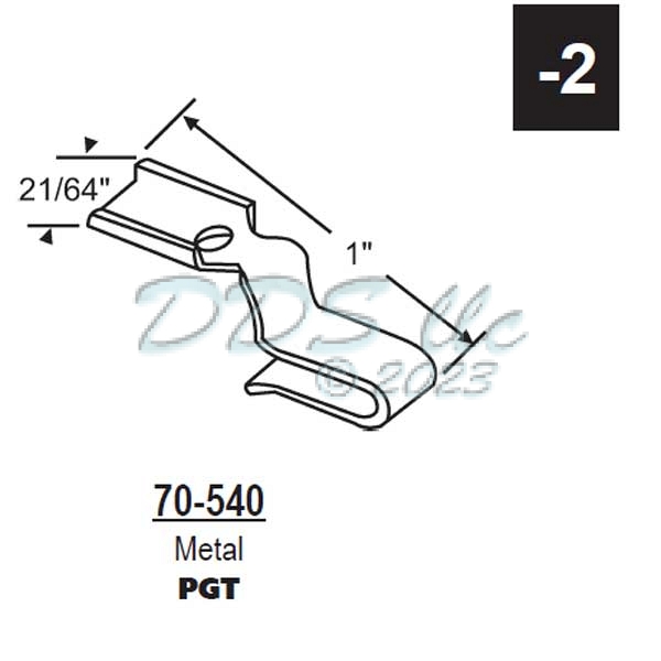 70 Series End Bracket 70-540 1