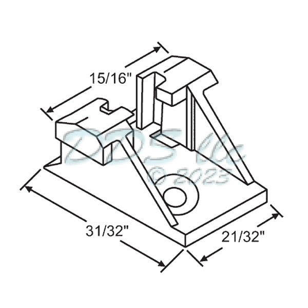 Sash Clip 72-605A 1
