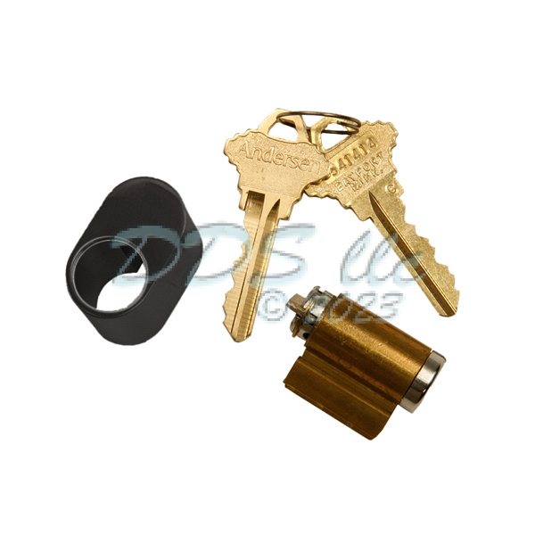 Andersen Key Lock Assembly Black 750-9007623 1