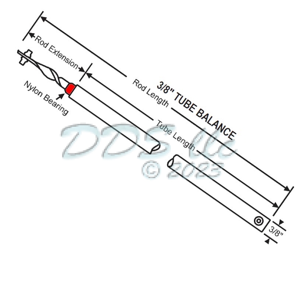 Extended Rod 24 Inch Balance 76-SM24R 1