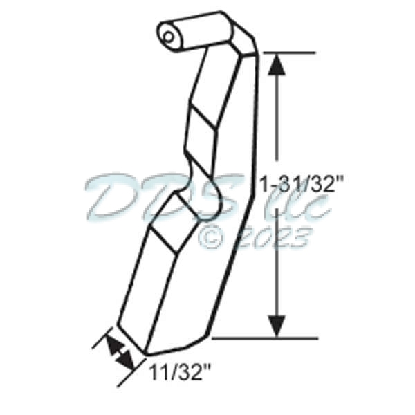 78A Series Sash Clip 78-605 1