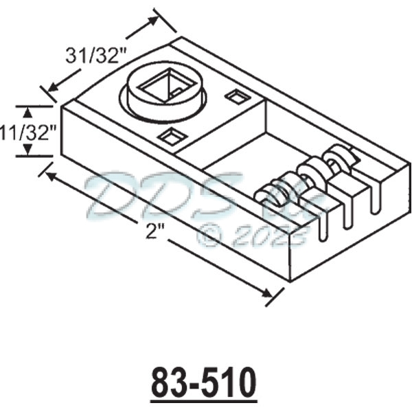 Pivot Lock Shoe 83-510 1