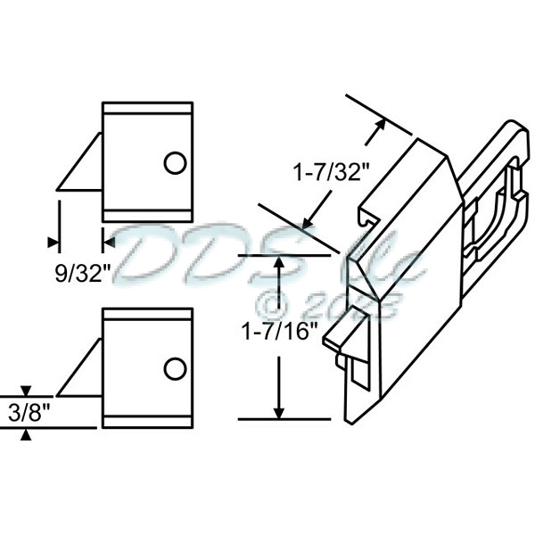 Tilt Latch 83-600BA 1