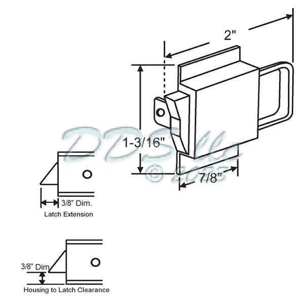 Tilt Latch 83-613 1