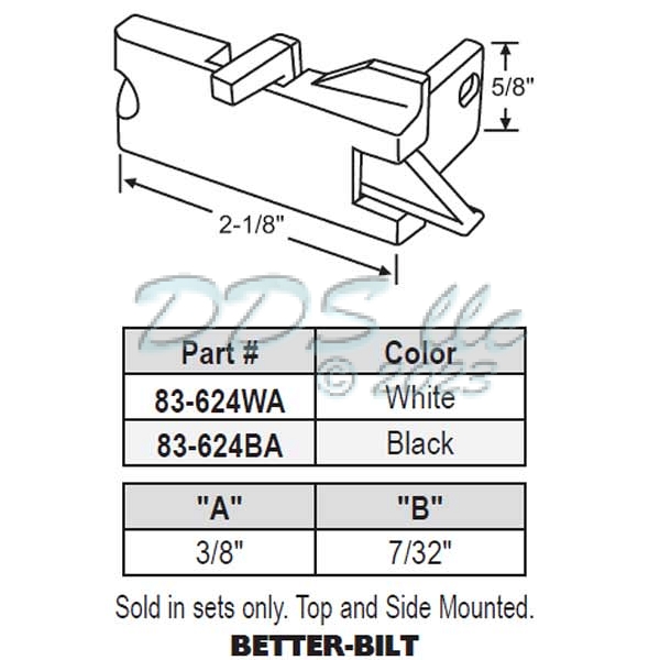 Tilt Latch 83-624BA 1