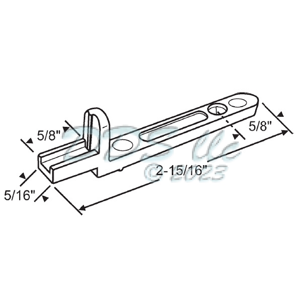 85 series Pivot Bar 85-1044 1