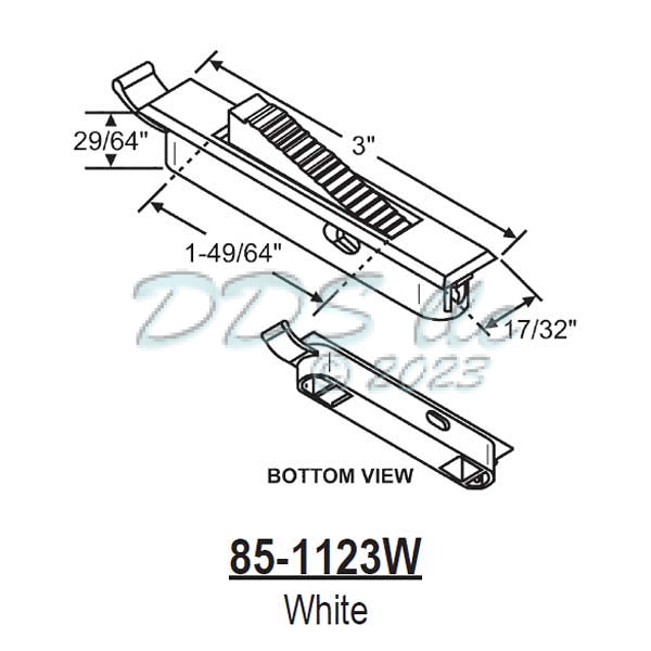 Vent Lock 85-1123W 1