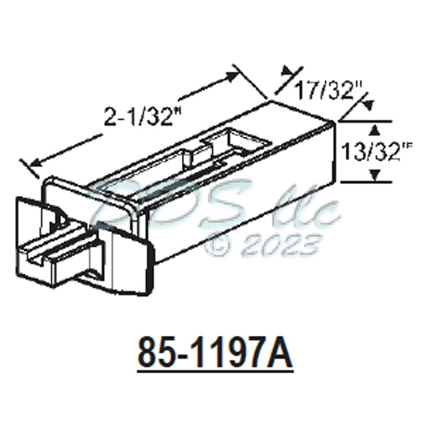 85 Series Pivot Bar 85-1197A 1