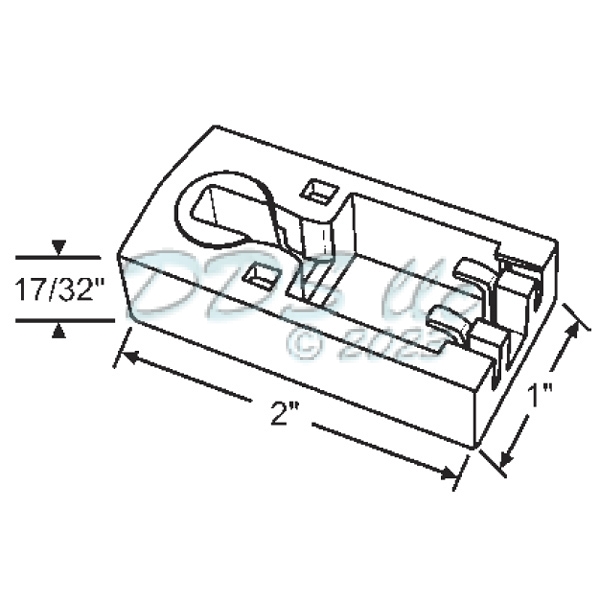 85 Series Pivot Lock Shoe 85-5004 1
