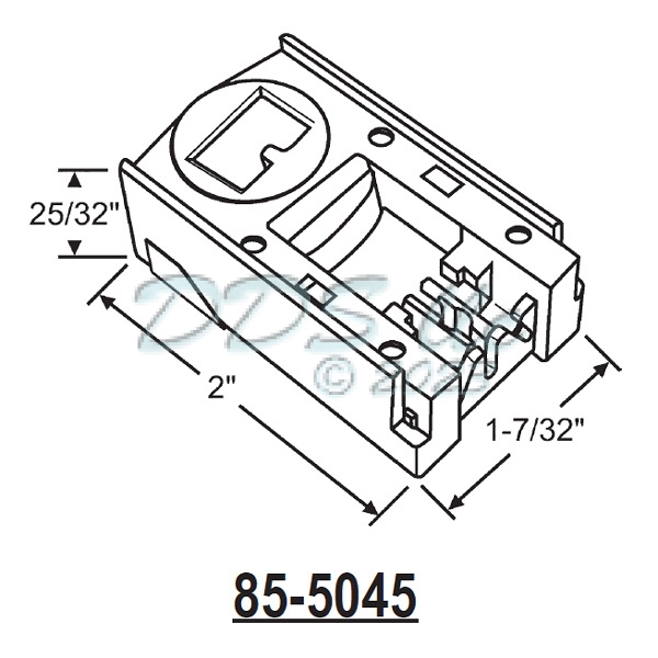85 Series Pivot Lock Shoe 85-5045 1
