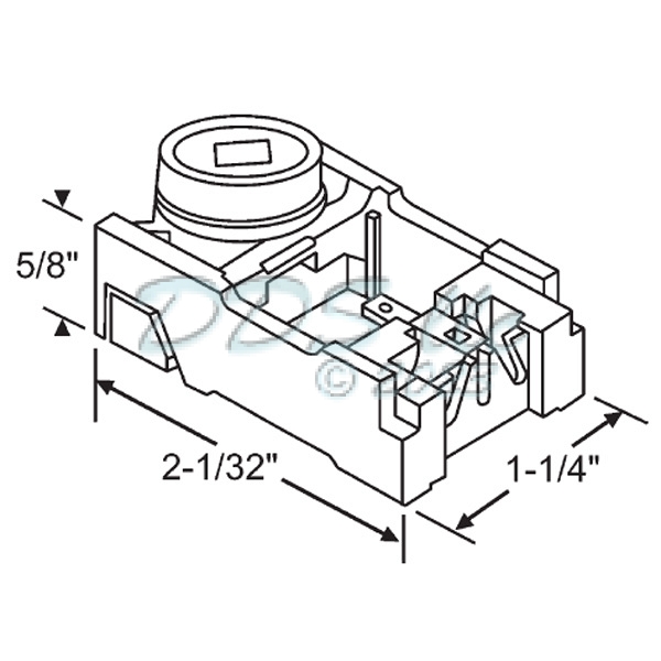 85 Series Pivot Lock Shoe 85-525 1