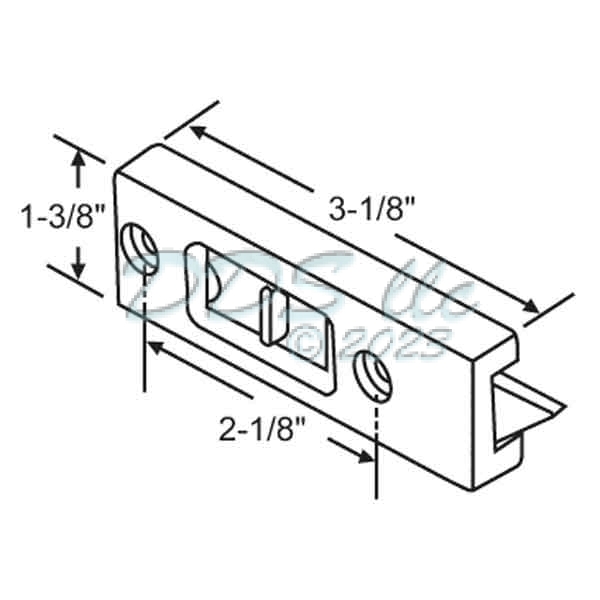 85 Series Tilt Latch 85-528LHW 1