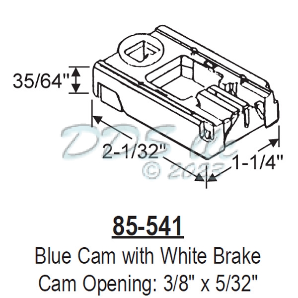 Pivot Lock Shoe 85-541 1