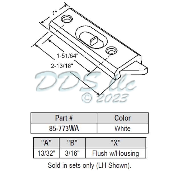 Tilt Latch 85-773WA 1