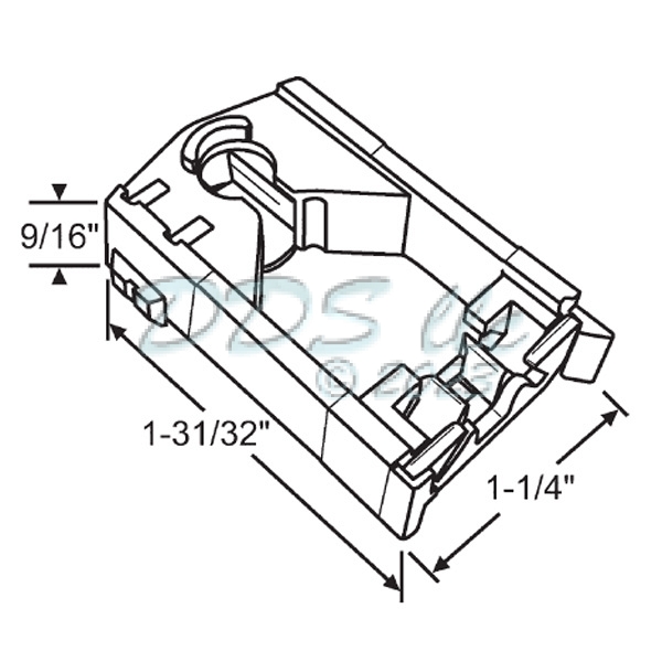 85 Series Pivot Lock Shoe 85-801 1