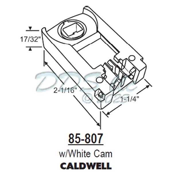 85 Series Pivot Lock Shoe 85-807 1