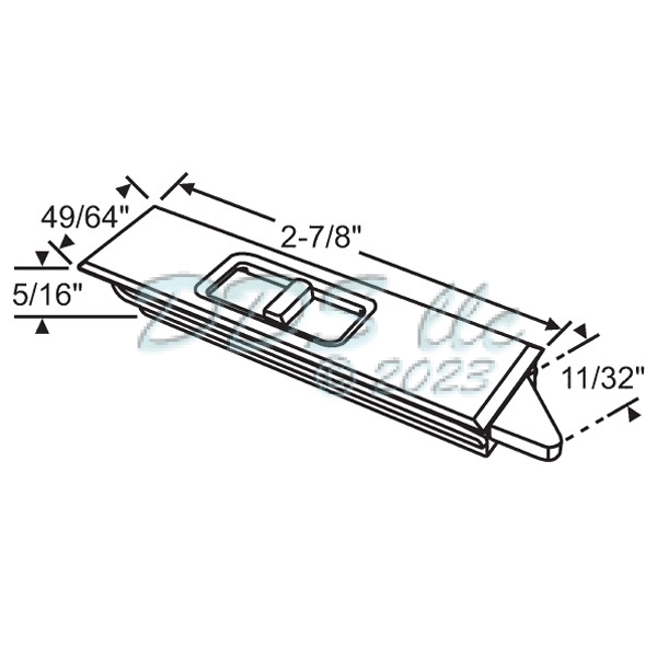 Snap In Tilt Latch 85-897WA 1