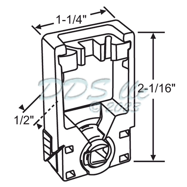 85 Series Pivot Lock Shoe 85-971A 1