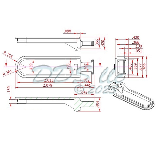 85 Series Pivot Bar 85-977 1