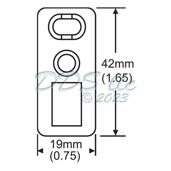 Stainless Steel Shootbolt Strike 2098911 1
