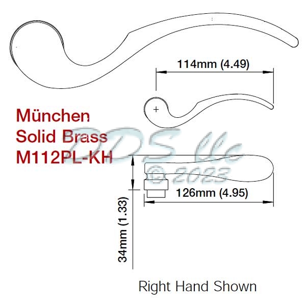Hoppe Munchen Series M112PL-KH 1